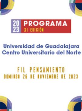 Cartel del FIL Pensamiento y Diálogos sobre Interculturalidad CUNorte 2023