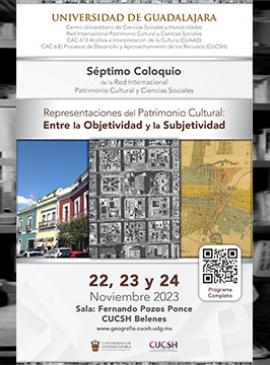 Cartel del Séptimo Coloquio de la Red Internacional Patrimonio Cultural y Ciencias Sociales Cartel del Séptimo Coloquio de la Red Internacional Patrimonio Cultural y Ciencias Sociales