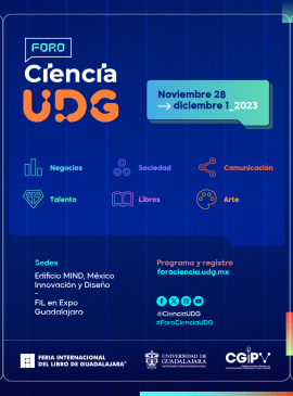 Cartel del Foro Ciencia UDG Cartel del Foro Ciencia UDG