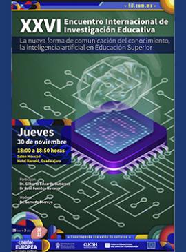 Cartel del XXVI Encuentro Internacional de Investigación Educativa