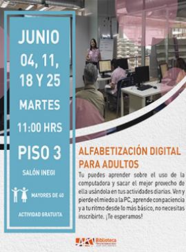 Alfabetización digital para adultos