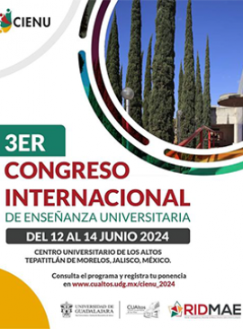 Cartel del 3er. Congreso Internacional de Enseñanza Universitaria