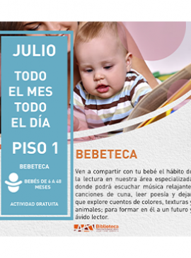 Cartel de la Bebeteca