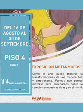 Cartel de la Exposición: Metamorfosis