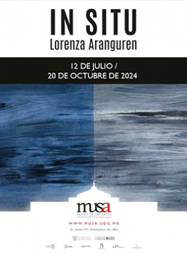 Cartel de la Exposición: In situ, de Lorenza Aranguren