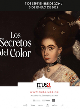 Cartel de la Exposición: Los secretos del color