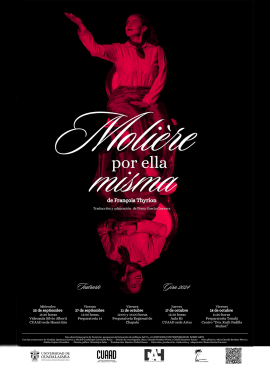 Cartel de la Gira 2024 de la obra Moliére Cartel de la Gira 2024 de la obra Moliére