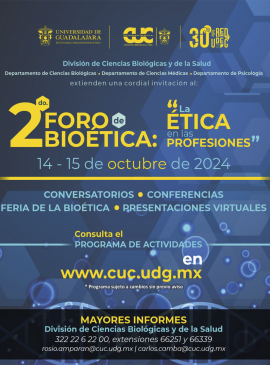 Cartel del 2do Foro de Bioética