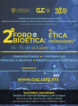 Cartel del 2do. Foro de Bioética "La ética en las profesiones" Cartel del 2do. Foro de Bioética "La ética en las profesiones"
