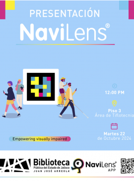 Cartel de la Presentación de la app NaviLens