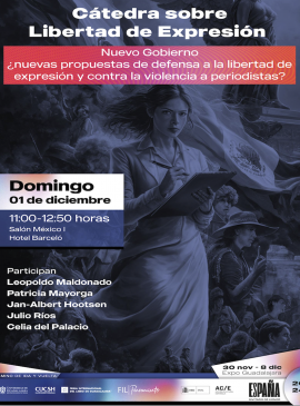 Cartel de la Cátedra sobre Libertad de Expresión Cartel de la Cátedra sobre Libertad de Expresión