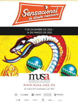 Cartel de la Exposición: Sensacional de diseño mexicano