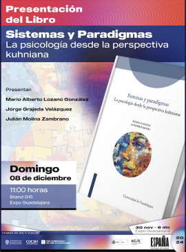 Cartel de la Presentación del libro: Sistemas y paradigmas