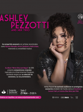 Cartel de NY Jazz All Star - Ashley Pezzotti and Her Trio