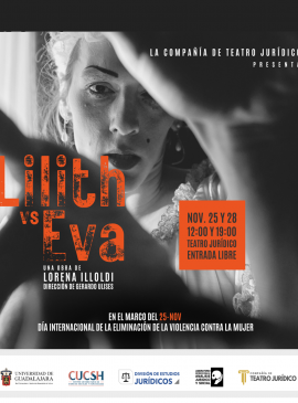 Cartel de la Obra de teatro: Lilith vs Eva