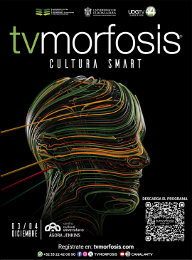 Cartel de TVMorfosis "Cultura Smart" Cartel de TVMorfosis "Cultura Smart"