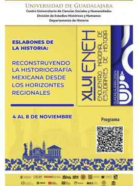 Cartel del XLVI Encuentro Nacional de Estudiantes de Historia