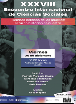 Cartel del XXXVIII Encuentro Internacional de Ciencias Sociales