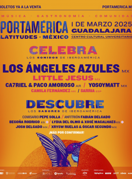 Cartel del PortAmérica Latitudes México