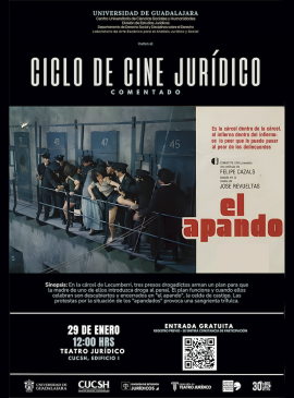 Cartel del Ciclo de cine con la proyección de la película: El Apando