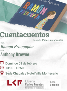 Cartel del Cuentacuentos Título: Ramón Preocupón