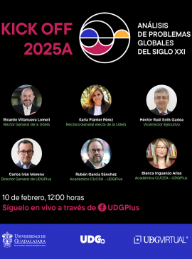 Cartel del Kick Off 2025 de la materia "Análisis de Problemas Globales del Siglo XXI"