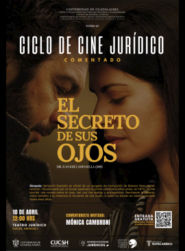 Cartel del Ciclo de Cine Jurídico comentado Cartel del Ciclo de Cine Jurídico comentado