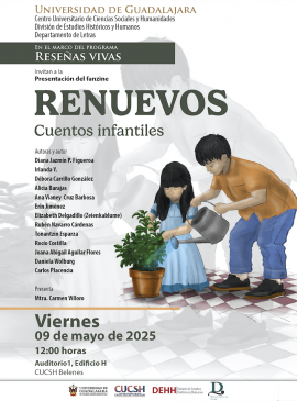 Cartel de la Presentación del fanzine: Renuevos. Cuentos infantiles Cartel de la Presentación del fanzine: Renuevos. Cuentos infantiles