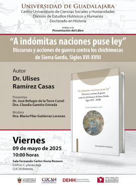 Cartel de la Presentación del libro: "A indómitas naciones puse ley" Cartel de la Presentación del libro: "A indómitas naciones puse ley"