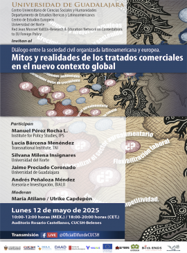 Cartel del Diálogo entre la sociedad civil organizada latinoamericana y europea Cartel del Diálogo entre la sociedad civil organizada latinoamericana y europea