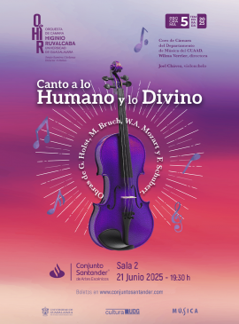Cartel de OHIR programa 5 | Canto a lo humano y lo divino Cartel de OHIR programa 5 | Canto a lo humano y lo divino