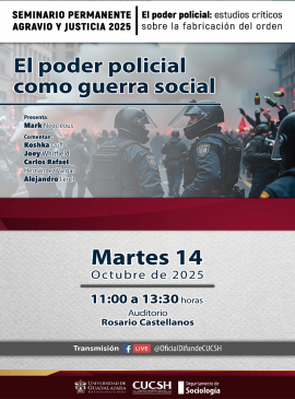 Cartel de la Mesa: El poder policial como guerra social