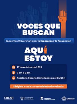 Voces que buscan. Encuentro Universitario por la Esperanza y la Prevención