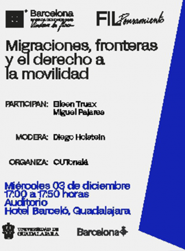 Cartel de Migraciones, fronteras y el derecho a la movilidad