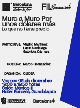 Cartel de Muro a muro. Por unos dólares más. Lo que no tiene precio