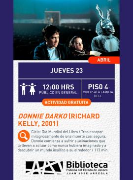Cartel de Donnie Darko (Richard Kelly, 2001)