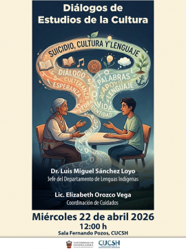 Cartel de los Diálogos de Estudios de la Cultura