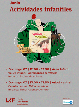 Cartel del Cuentacuentos. Título Yolisa malísima