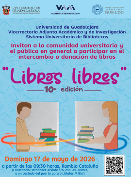 Cartel de la 10a edición "Libros Libres"