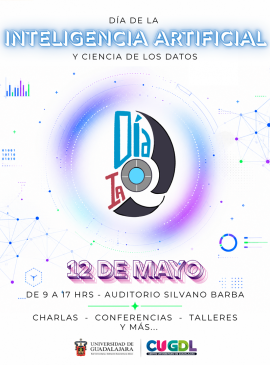 Cartel del Día de la Inteligencia Artificial y Ciencia de los Datos