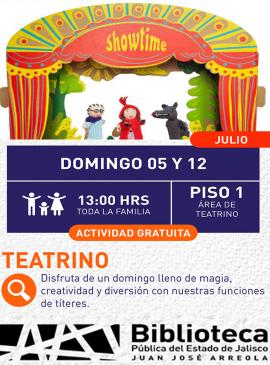 Cartel del Teatrino