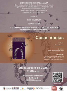 Cartel del Club de lectura, octava sesión: “Lecturas incendiarias para articular-se en tiempos de ultraderechas antifeministas”