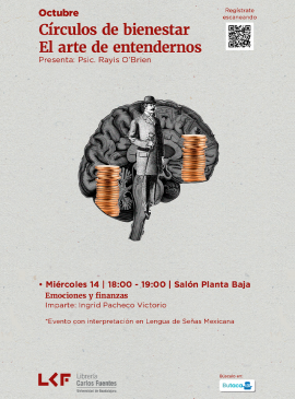 Cartel de los Círculos de bienestar: El arte de entendernos: Emociones y finanzas