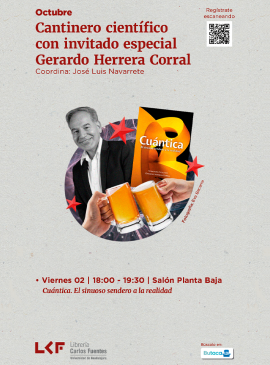 Cartel del Cantinero científico: Cuántica. El sinuoso sendero a la realidad