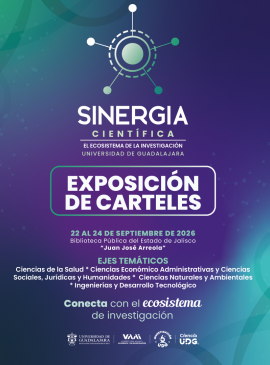 Cartel de la Exposición de carteles del Congreso Sinergia Científica