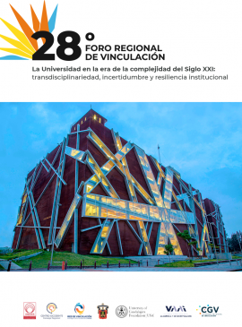 Cartel del 28° Foro Regional de Vinculación de la Región Centro-Occidente de la ANUIES
