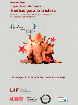 Cartel del Espectáculo de danza: Hierbas para la tristeza