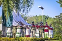 Celebra UdeG el Día de la Bandera con himno nacional en lengua wixárika 