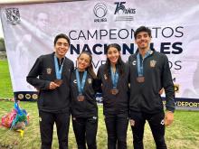 Cosecha UdeG medallas en atletismo y tenis de mesa en los Campeonatos Nacionales Universitarios de la ANUIES 