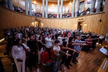 Integrantes de las comisiones del CGU toman protesta para el periodo 2025-2026